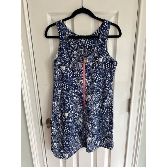 Lilly Pulitzer for Target Sleeveless Dress Women's Nautical Coastal Blue White 6 - Picture 4 of 13